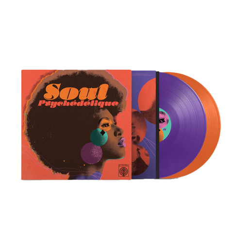 SOUL PSYCHÉDÉLIQUE (THE SOUNDS OF PSYCHEDELIC SOUL & FUNK 1967-2024) - LIMITED PRESSING ORANGE AND PURPLE VINYL 2LP